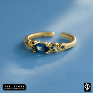 Anillo Blue Desert Ajustable