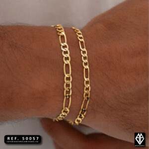 Pulsera 3x1 Diamantada de 20 cms de largo y 3.5 mm de ancho