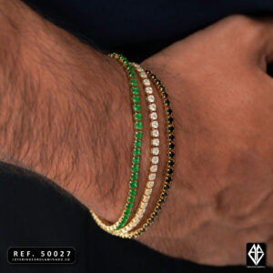 Pulsera  Circonias de 20 cms